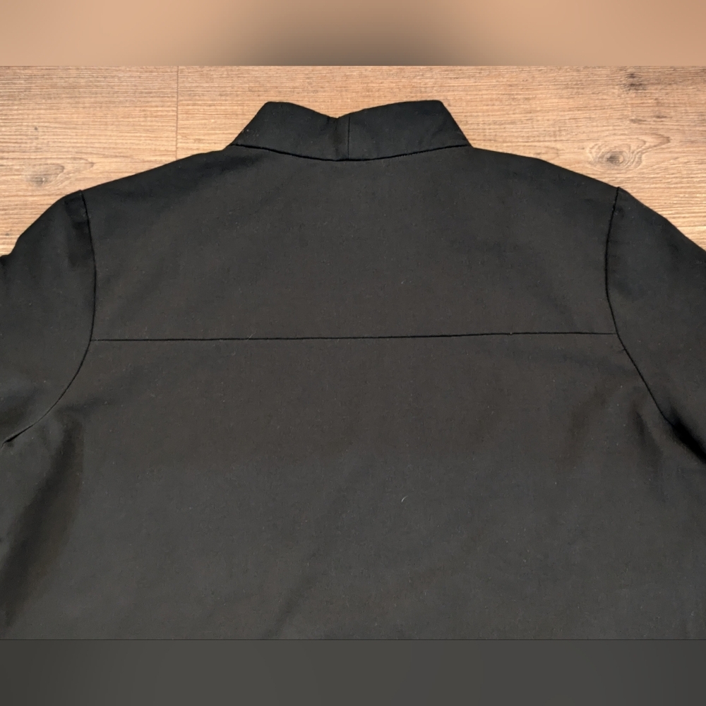 FIGS Technical Collection Banepa Oversized Scrub Uniform Top Black Women's Sz S - Picture 7 of 11